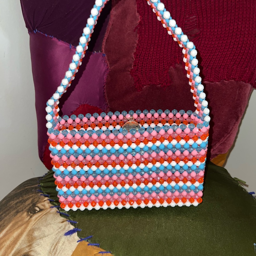Susan Alexandra - Classic Colorful Beaded Women's Bag